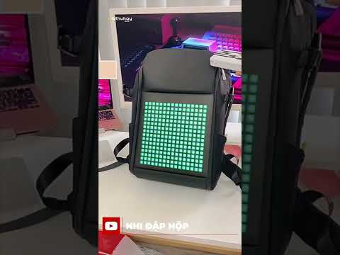 Balo Divoom Pixoo Backpack-M màn hình LED sáng tạo