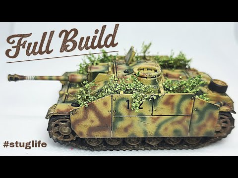 Step by Step 1/72 WW2 German Stug Painting Guide | Scale Model