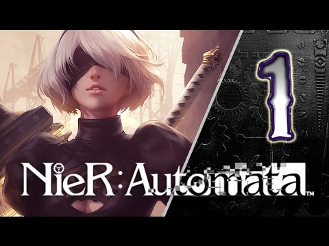 NieR: Automata Walkthrough Part 1 ((PS4)) English - No Commentary