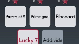 How to solve Hard Math game, Lucky 7, Level 1,2,3,4,5,6,7,8,9 and bonus level