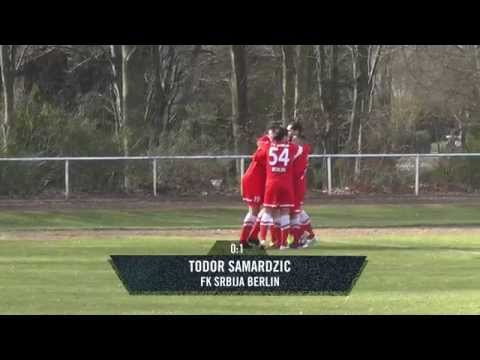 SV Stern Britz - FK Srbija Berlin (Bezirksliga, Staffel 1) - Spielszenen | SPREEKICK.TV