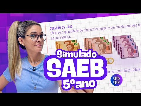 SAEB 5º ANO MATEMÁTICA SIMULADO PREPARATÓRIO