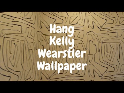 How To Hang Kelly Wearstler Wallpaper | Kelly Wearstler (Graffito) Wallpaper - Spencer Colgan