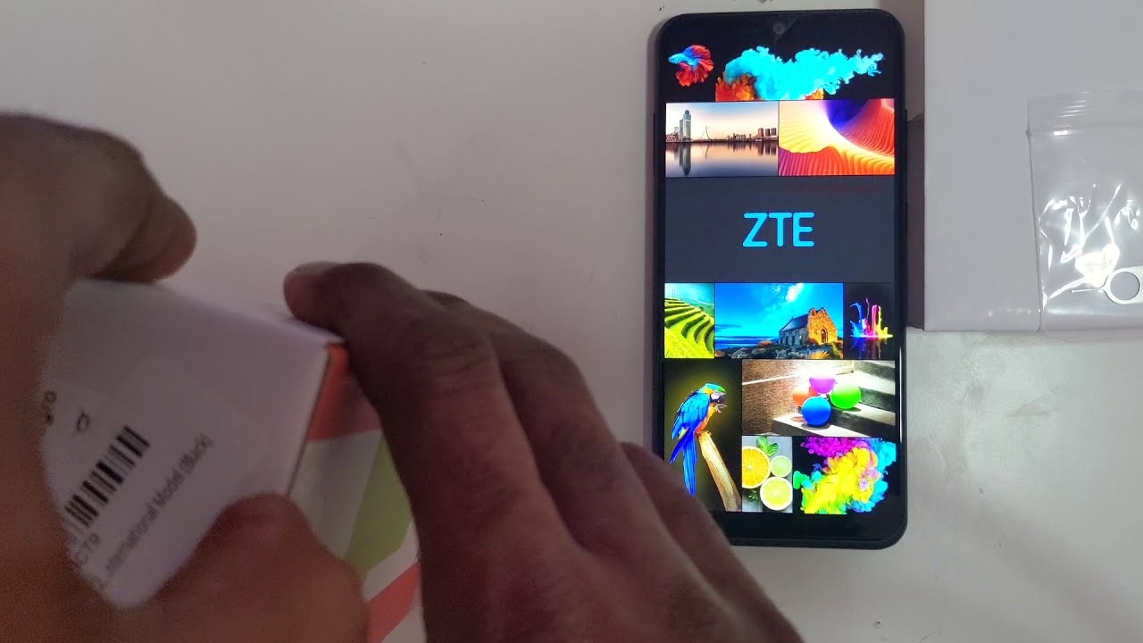 ZTE Blade A5 2020 unboxing