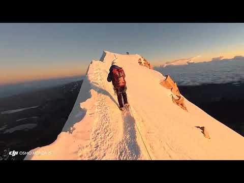 Huayna Potosí - Final stretch to the summit - Full HD