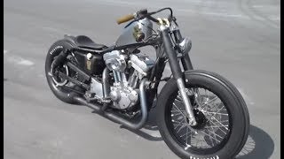 Harley Davidson Sportster Old School Bobber Potato Sound