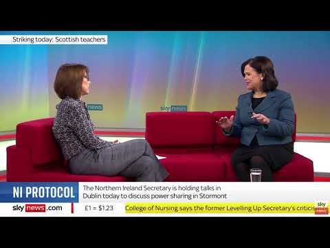 FULL INTERVIEW Mary Lou McDonald live with Kay Burley on Sky News (19th January 2023)