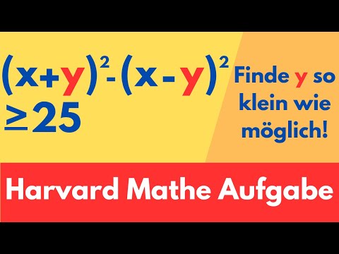 Hast DU das Zeug für Harvard? 👩‍🎓 Mathe Aufgabe aus dem Aufnahmetest