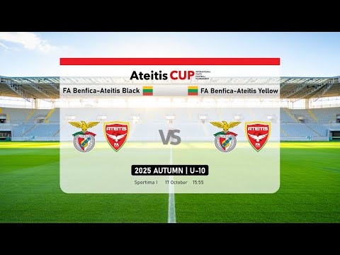 FA Benfica-Ateitis Black — FA Benfica-Ateitis Yellow / Ateitis CUP 2025 AUTUMN | U-10