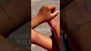 Companies that will pay YOU to travel! Follow @coitraveler for more travel tips #travel #tips