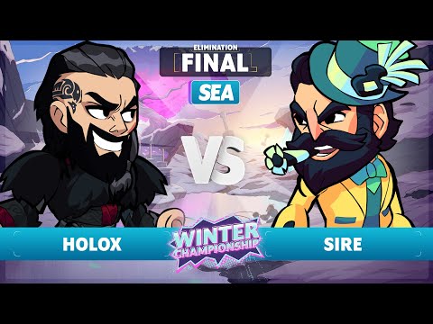 Holox vs. Sire - Elimination Final - SEA - Brawlhalla Winter Championship 2023