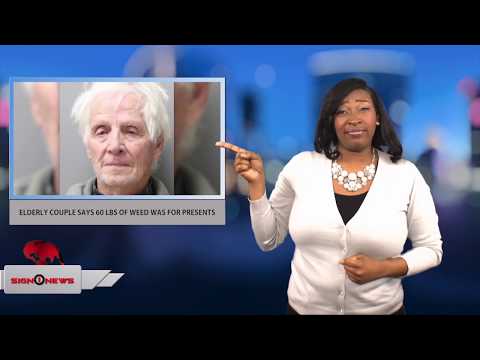 Elderly couple says 60 LBS of weed was for presents (12.22.17)