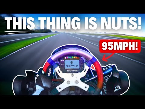 Driving a 95mph Shifter Kart for the First Time!