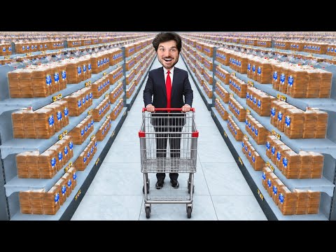 EU ABRI UM SUPERMERCADO, MAS ELE SÓ VENDE UM PRODUTO!