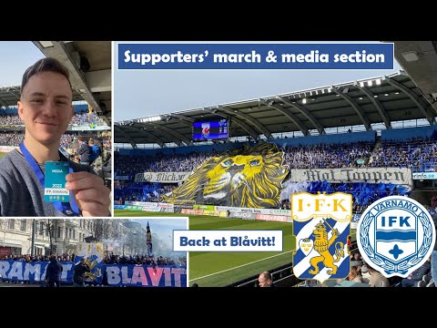 Stadium vlog: IFK GÖTEBORG - IFK VÄRNAMO | Allsvenskan premiere | 03.04.2022