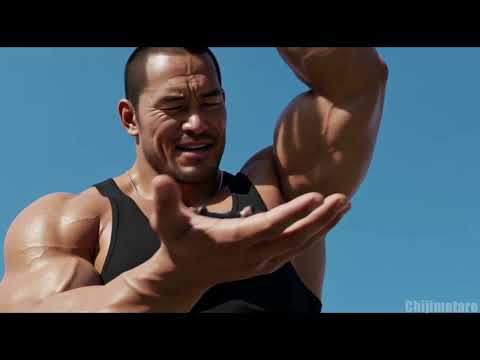 Muscule giant destroys a city