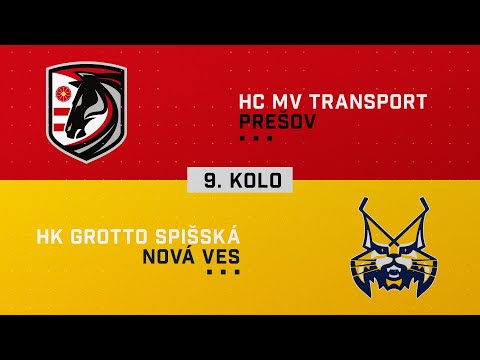 9.kolo HC MV Transport Prešov - HK GROTTO Spišská Nová Ves HIGHLIGHTS