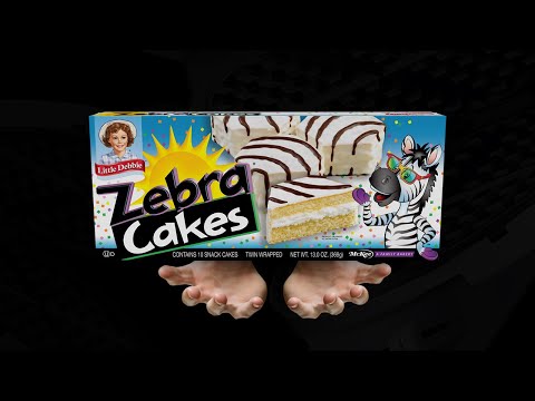 Can You Waffle Little Debbie Zebra Cakes #shorts