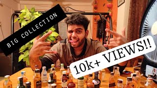 Miniature alcohol collection | Peg bottle collection | vodka | brandy | whiskey