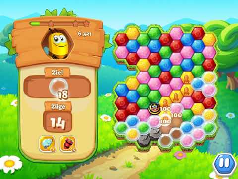 Bee Brilliant Blast 28 - No Boosters (by match3news.com)