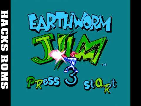Earth Worm Jim 3 nes improved colors and title correction