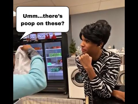 Norman gets kicked out of the Laundromat!