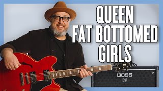 Learn to Play Queen Fat Bottomed Girls Guitar Lesson + Tutorial