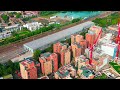 4K Drone Aerial Footage North London Alexandra Palace Clarendon N8 New Village