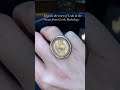 Leda And The Swan Intaglio Ring 18th Century