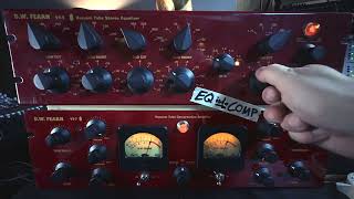 Video thumbnail for D.W. Fearn VT-5 & VT-7 – "Vacuum Tube Stereo Equalizer & Compression Amplifier " – DEMO (no talking) by Producing Bonedo