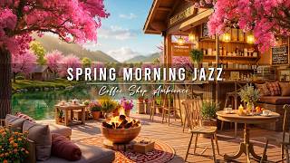 Download lagu Unwind with Smooth Morning Jazz 🌸 Spring Coffee Shop Ambience & Relaxing Jazz Instrumental Music mp3