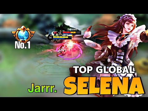 Selena Supreme No.1 Perfect Gameplay [Top Global Selena Best Build 2021] By Jarrr. - Mobile Legends