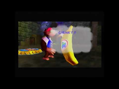 Donkey Kong 64 Freeing Chunky kong