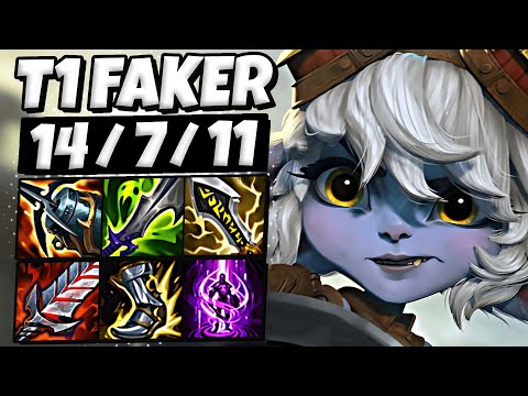 T1 Faker Tristana vs Cassiopeia [ MID ] Patch 13.15 Ranked Korea ✅