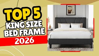 5 Best King Size Bed Frames in 2026 (Metal, Wood & Upholstered)