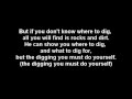 Matisyahu - Searching Lyrics on the screen