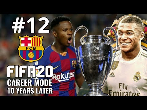 UCL FINAL! BARCELONA VS REAL MADRID! | FIFA 20 | FC Barcelona Career Mode Ep.12