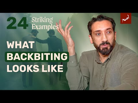 Consuming a Brother's Flesh [49:12] | Ep 24 | Striking Examples in the Quran — Nouman Ali Khan