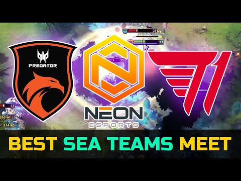 BEST TEAMS IN SEA SERVER IN RANK MATCH - TNC, NEON ESPORTS, T1 PRACTICE FOR DPC