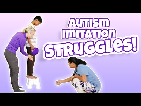Teaching Copying Actions with Objects 👦🏽🧠 | Autism Imitation Skills | Pediatric PT #15