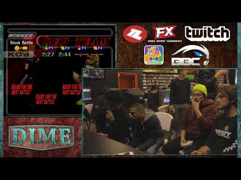 DIME 28 - Uncle Mojo + TADEO vs La Luna + DJ Nintendo - Grand Finals Melee