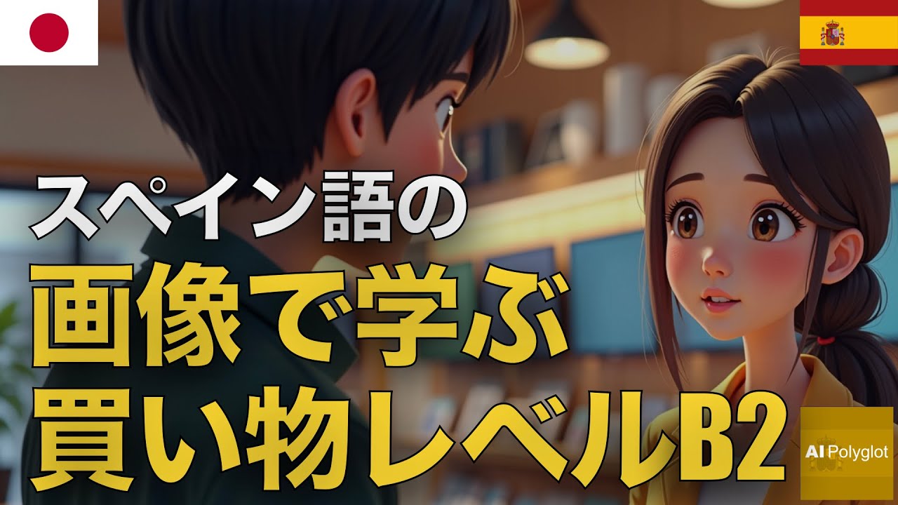 スペイン語の画像で学ぶ買い物レベルB2 | 聞き流し | Spanish | 実用例文付き