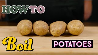 How To Boil Potatoes Perfectly Every Time Easy Simple