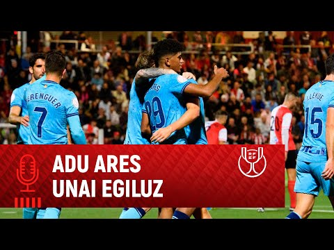 Imagen de portada del video 🎙 Adu Ares & Unai Egiluz | post U. E. Rubí 1-2 Athletic Club | Copa 2023-24 Primera Ronda