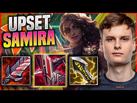 UPSET IS A GOD WITH SAMIRA! - FNC Upset Plays Samira ADC vs Senna! | Season 11