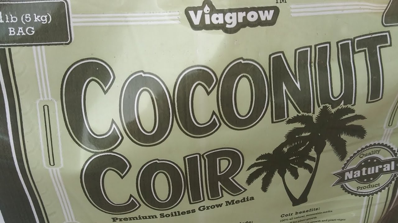 Coconut coir from Viagrow.