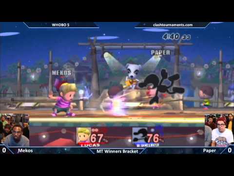 WHOBO 5 - Mekos vs Paper - Mid Tiers - SSBB