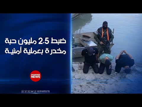 شاهد بالفيديو.. المديرية العامة لشؤون المخدرات تفكك شبكة في عدد من المحافظات العراقية