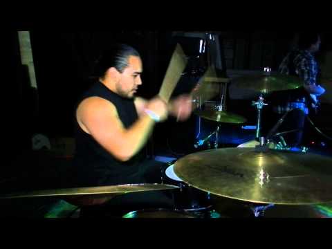 NIGHT OF BROKEN GLASS - Anthony Drumcam - live at Zombie fest 10/12/2013
