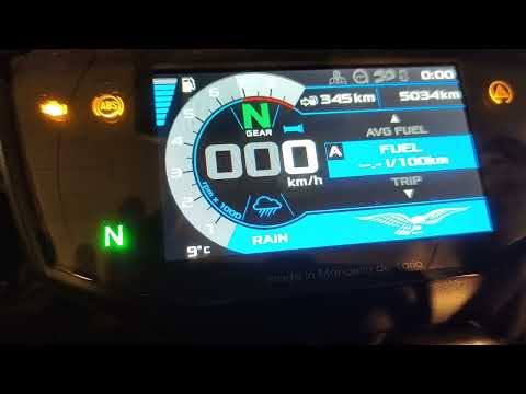 V85TT OEM Heated grips finally installed